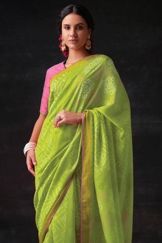 Green Festive Wear Woven Designer Khadi Silk Saree