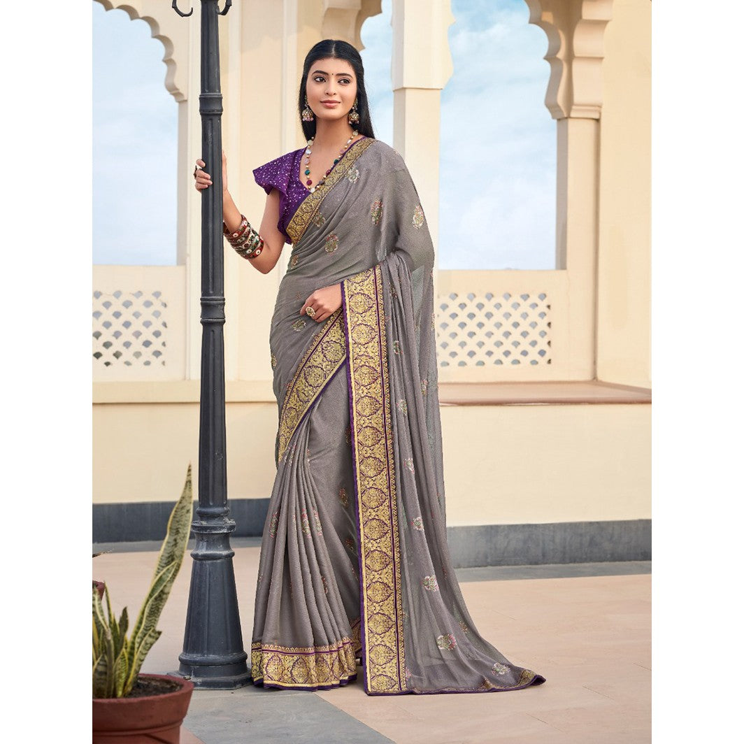 Lovely Soft Silk Party Wear Saree For Women
