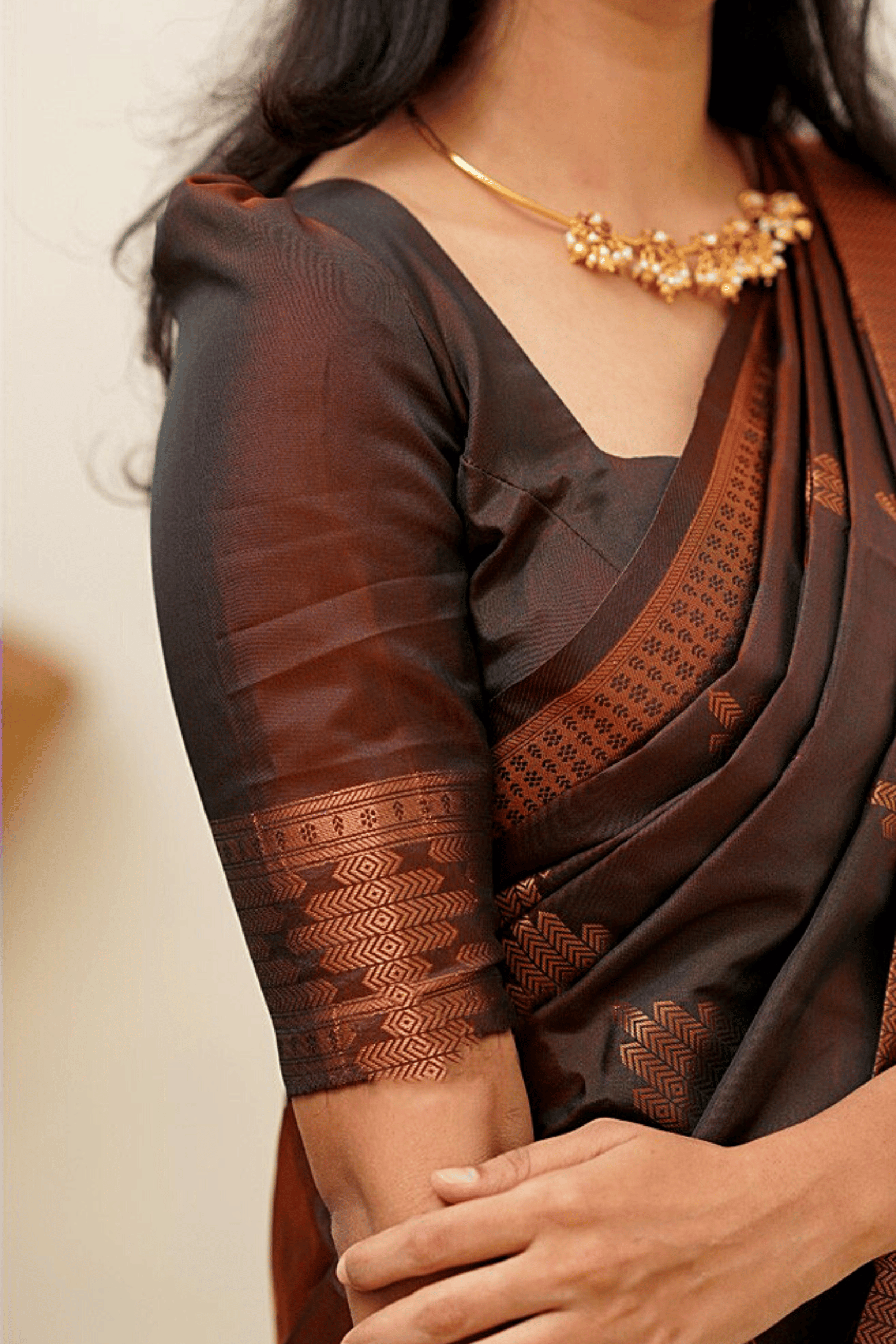 Beautiful Festive Wear Designer Soft Lichi Silk Saree