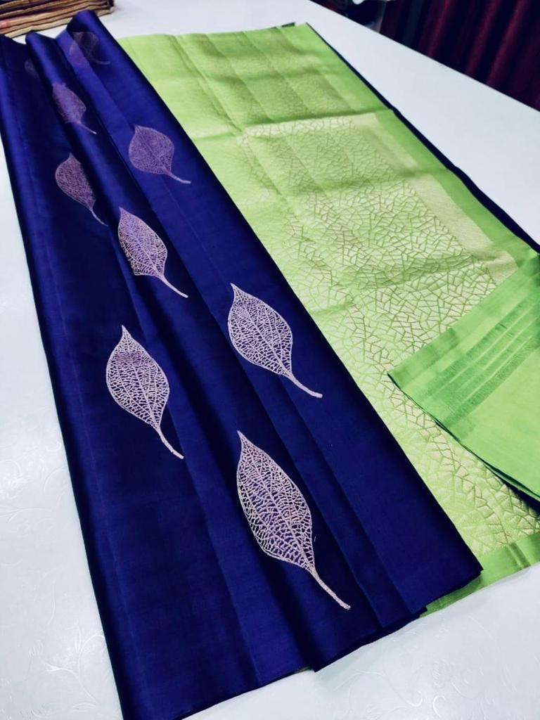 Butterfly jacquard silk Saree