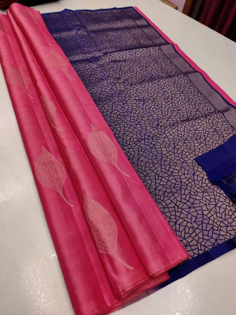 Butterfly jacquard silk Saree