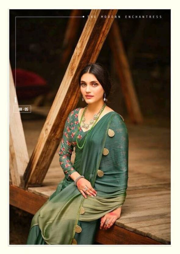 Priya Dark Green Soft Silk Saree – Zariknyaa