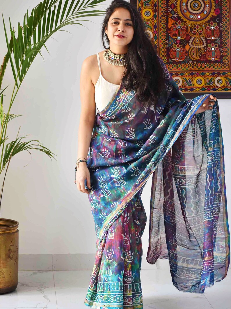 Rang Manch - Chanderi Silk Saree