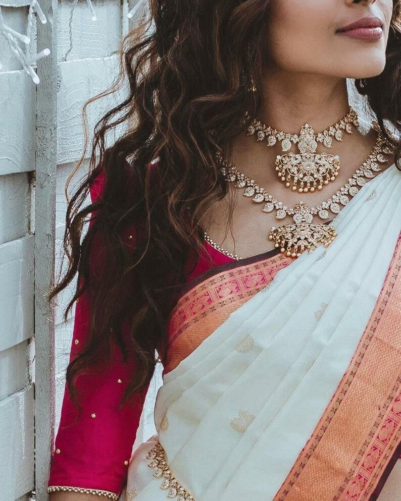 Desiger Lichi Soft Silk Beautiful Rich Pallu With Jacquard Work Saree